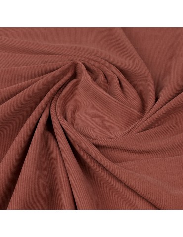 Tissu velours côtelé milleraies vieux rose