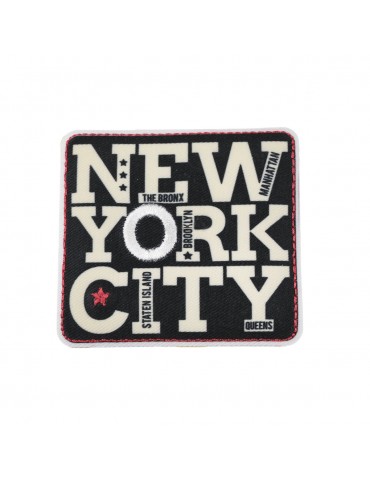 Ecusson thermocollant New York City noir