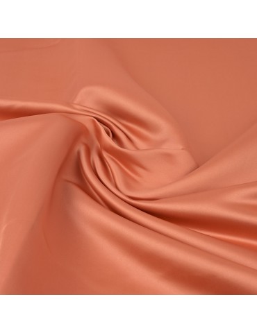Coupon ameublement satin orange 300 x 140 cm