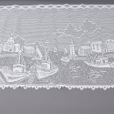 Rideau brise bise port de pêche