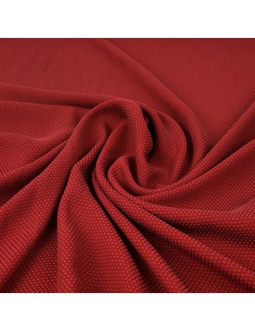 Tissu viscose bordeaux