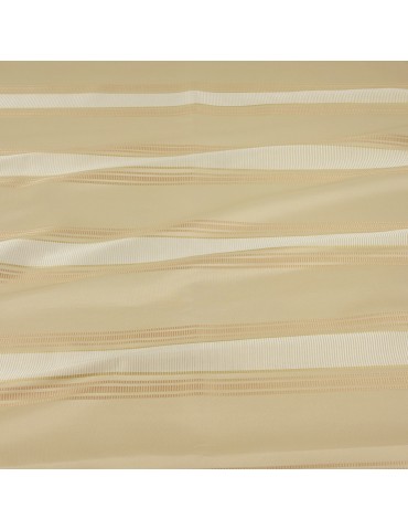 Coupon ameublement rayé marron 300 x 145 cm