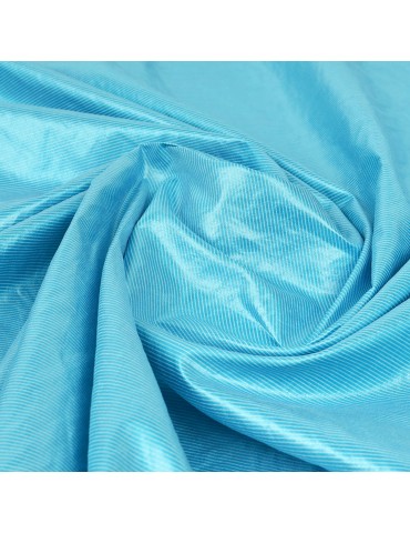 Toile déperlante rayure blanc/bleu