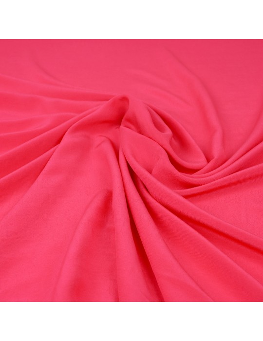 Tissu voile de viscose fuchsia
