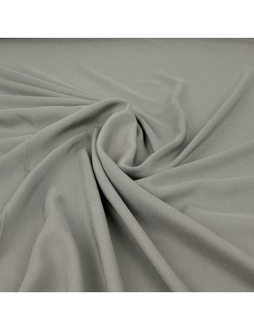Tissu voile de viscose gris