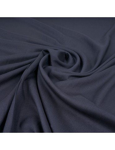Tissu viscose uni marine