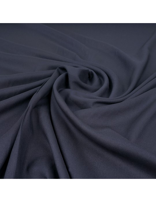 Tissu viscose uni marine