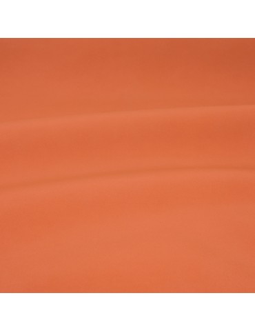 Tissu simili cuir uni rouille