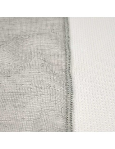 Store étamine plombé 300 cm taupe