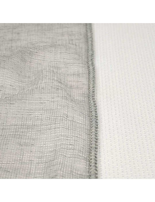 Store étamine plombé 300 cm taupe