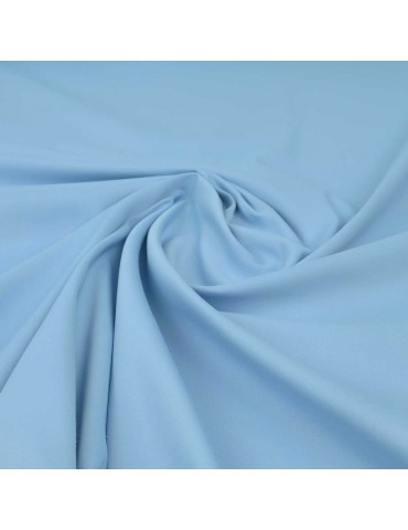 Toile unie d'habillement bleu ciel