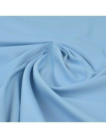 Toile unie d'habillement bleu ciel