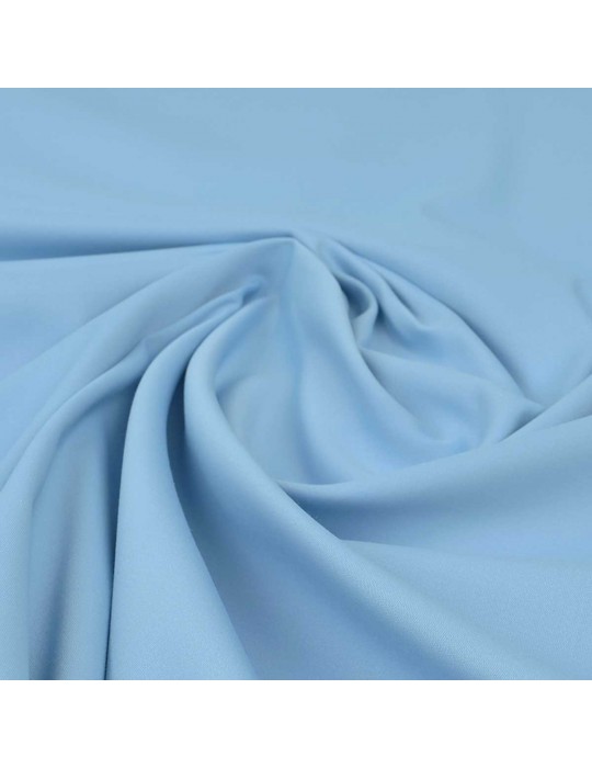 Toile unie d'habillement bleu ciel