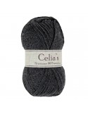 Lot de 10 pelotes de fil à tricoter Celia's gris Lot de 10 pelotes de fil à tricoter Celia's gris