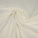 Tissu jersey coton écru