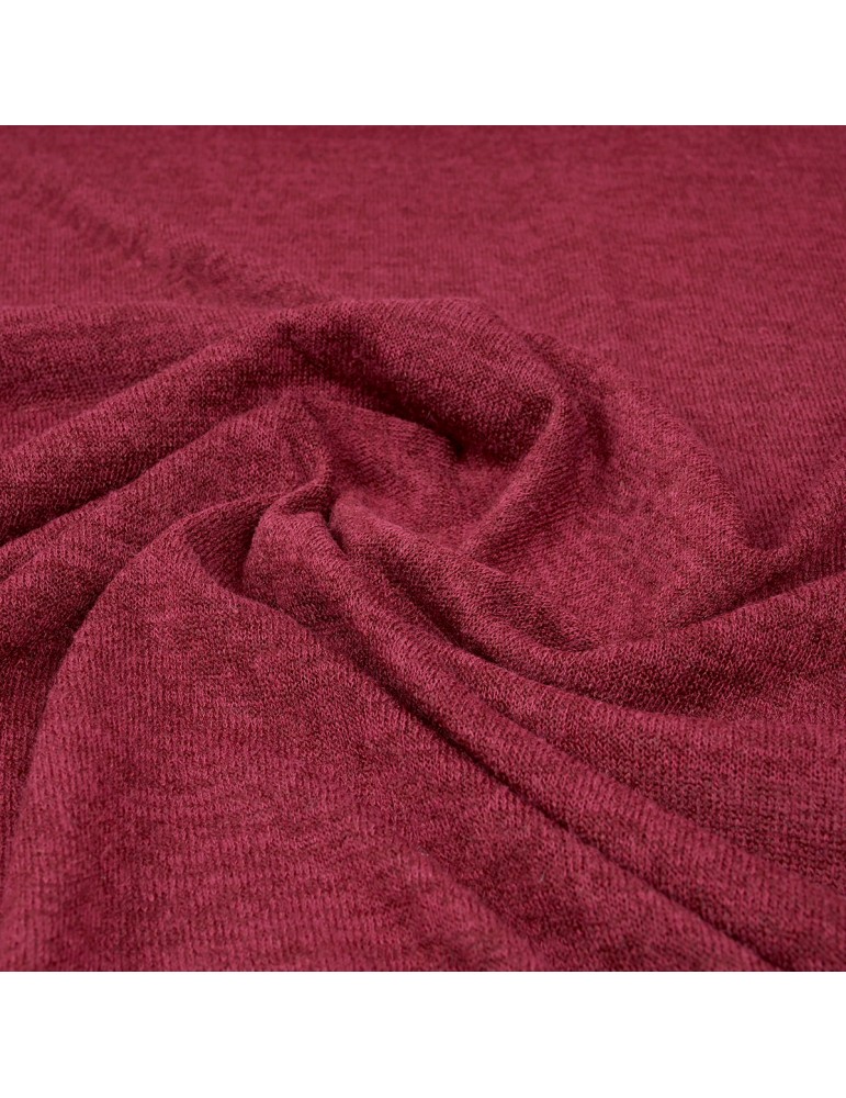 Tissu jersey bordeaux Tissu jersey bordeaux