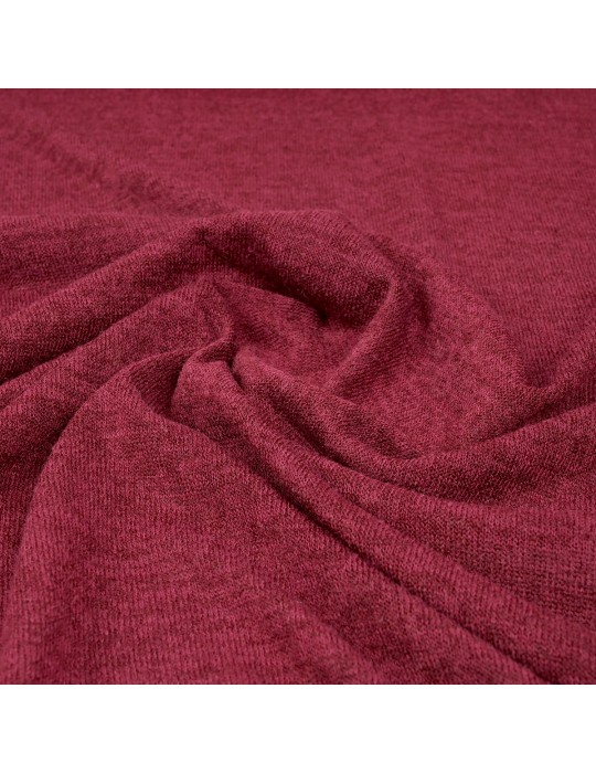 Tissu jersey bordeaux
