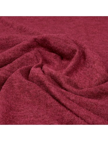Tissu jersey bordeaux