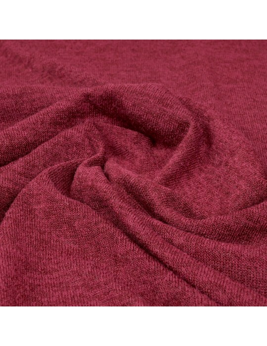 Tissu jersey bordeaux