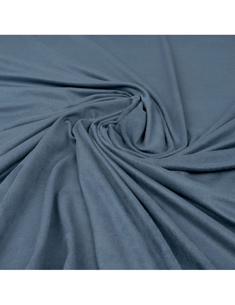 Tissu suédine indigo