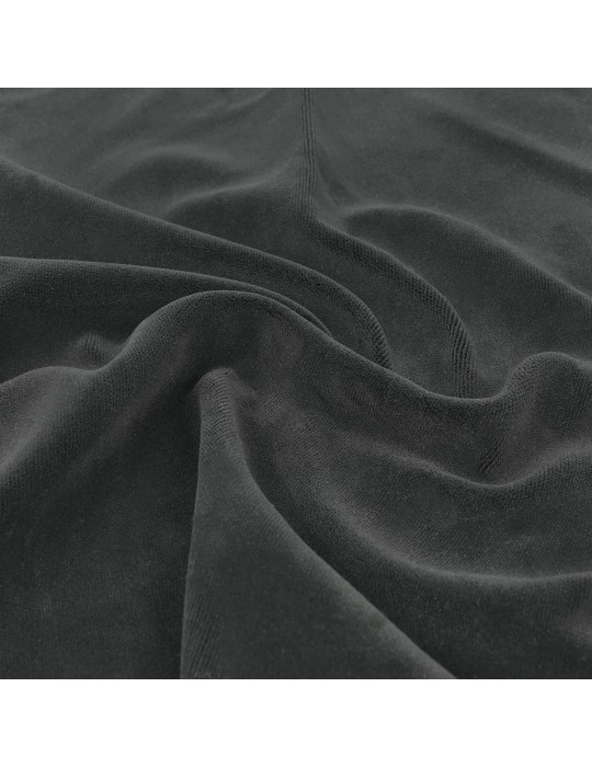 Coupon velours noir 50 x 140 cm