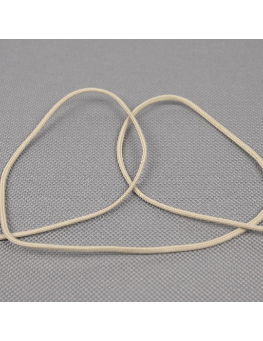 Cordon 2mm beige