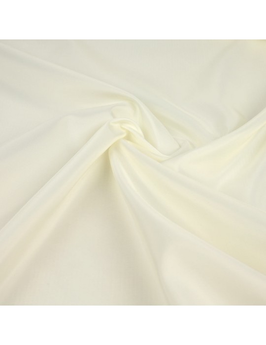 Tissu doublure uni ivoire