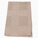Torchon 100 % coton 45 x 70 cm taupe Torchon 100 % coton 45 x 70 cm taupe