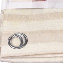 Rideau faux lin 140 x 260 cm taupe Rideau faux lin 140 x 260 cm taupe