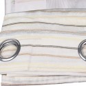 Rideau faux lin 140 x 260 cm rayures Rideau faux lin 140 x 260 cm rayures