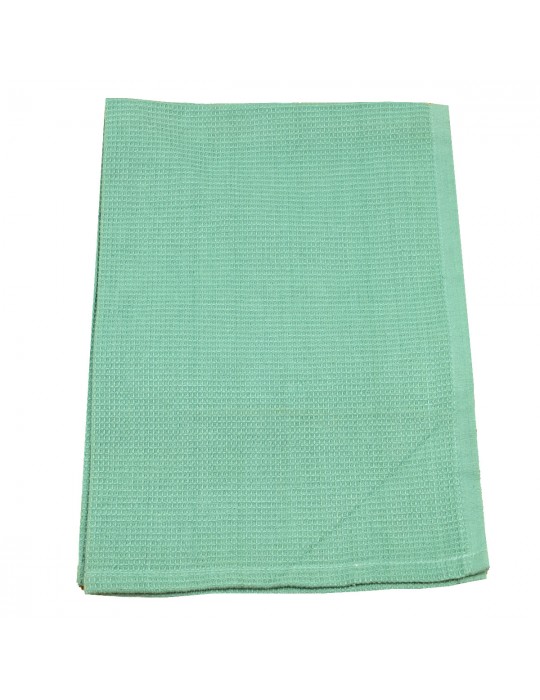 Torchon 100 % coton 45 x 70 cm vert