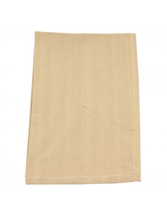 Torchon 100 % coton 45 x 70 cm beige