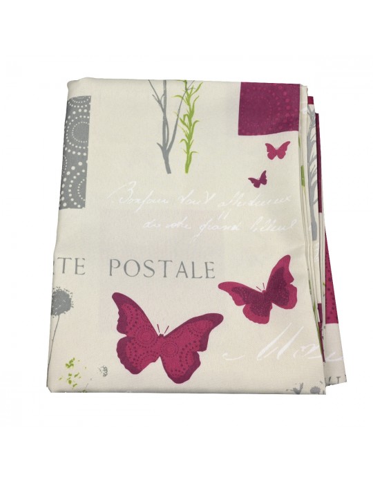 Nappe Antitaches Papillons 145 x 300 cm