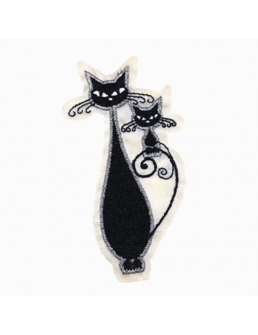 Ecusson thermocollant chat/chaton