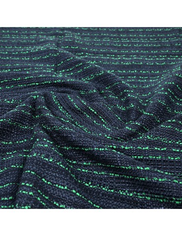 Coupon habillement  vert/bleu 150 x 145 cm