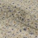 Coupon jersey floral taupe 300 x 150 cm Coupon jersey floral taupe 300 x 150 cm
