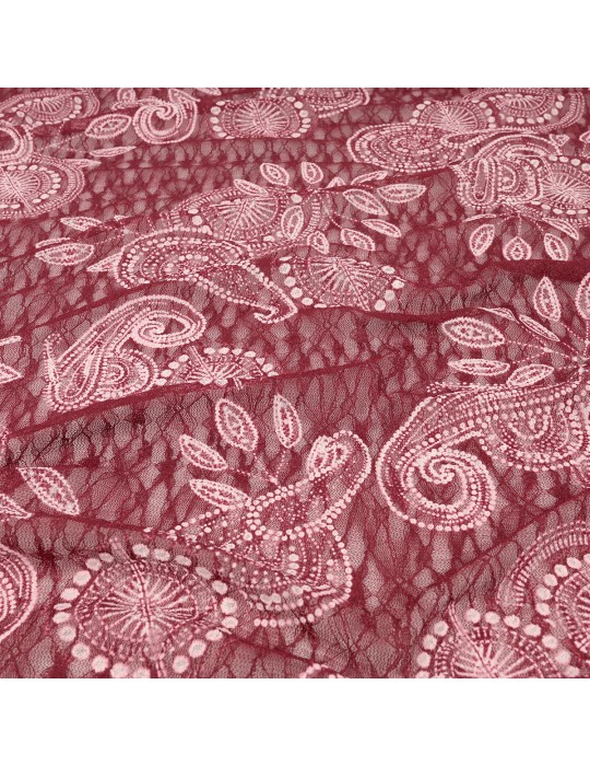 Coupon jersey bordeaux 300 x 155 cm