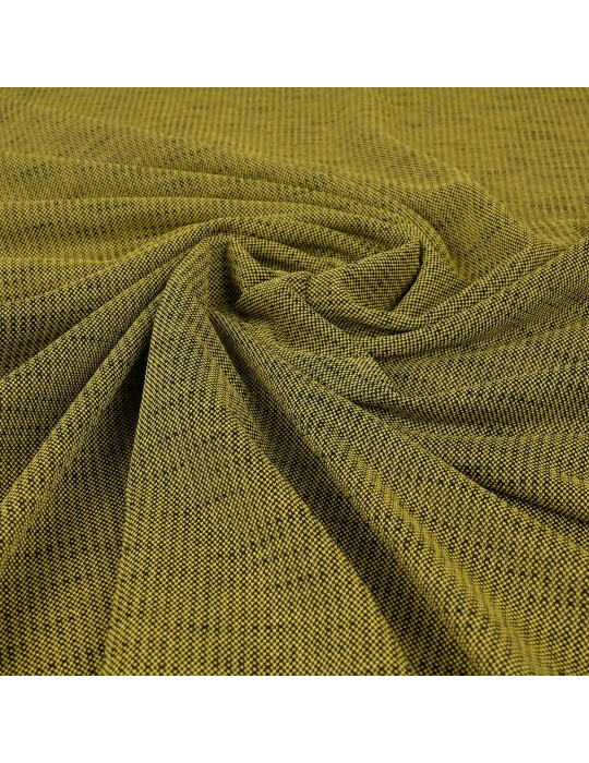 Tissu jersey vert/noir