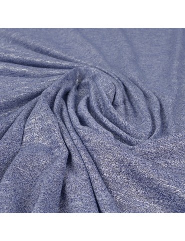 Tissu jersey chiné lavande
