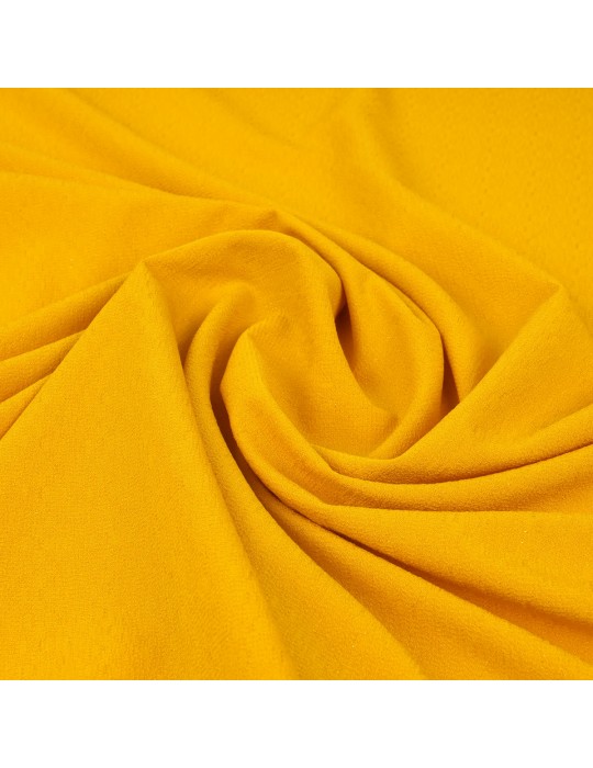 Tissu crêpe bouton d'or