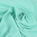 Tissu crêpe de viscose vert