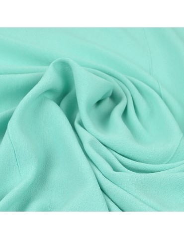 Tissu crêpe de viscose vert