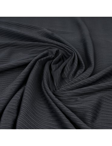 Tissu jersey noir