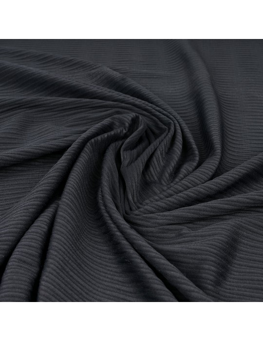 Tissu jersey noir