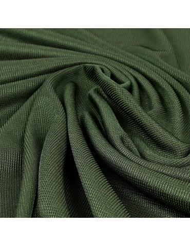 Tissu jersey  uni vert sapin