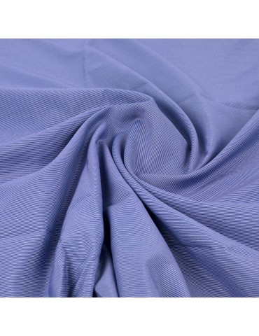 Coupon voile rayé violet 300 x 145 cm