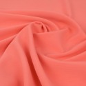 Tissu bengaline uni rose saumon