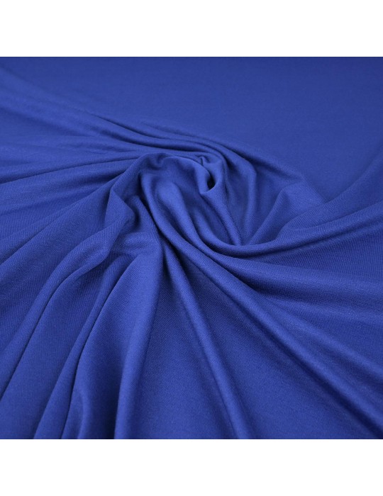 Tissu jersey uni bleu royal