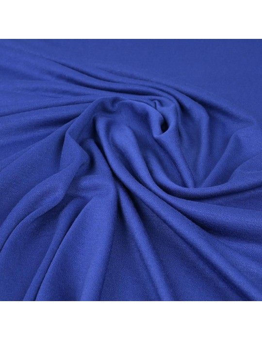 Tissu jersey uni bleu royal