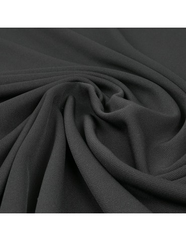 Tissu jersey uni noir